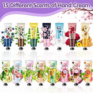 Крем для рук набір міні, 15 штук міні кремів для рук різдвяний ціна на synthetic.ua - Фото 1 Крем для рук набір міні, 15 штук міні кремів для рук різдвяний synthetic.ua - Фото 1