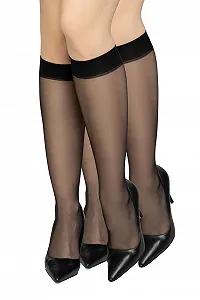 Гольфы женские LORES Second Skin Thin 15 Denier Sheer Natural Solid Colours Melanie15 (2 пары) - Фото 1