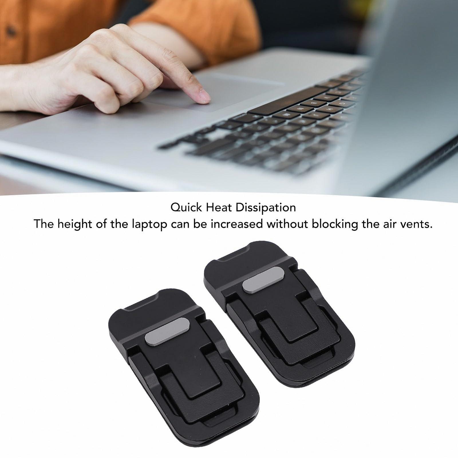 Регулируемая подставка для ноутбука, для лучшей осанки, из алюминиевого сплава, совместима с клавиатурами, планшетами, смартфонами, фото №4