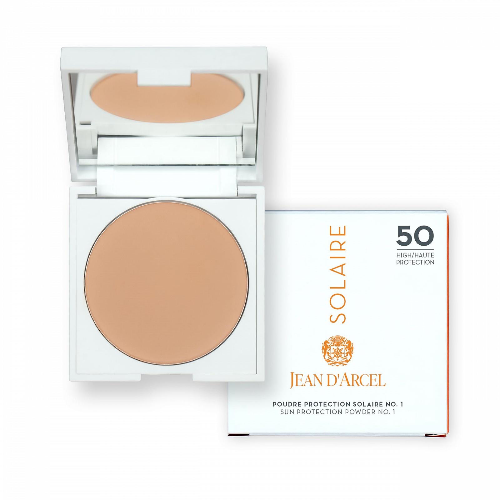 Сонцезахисна пудра JEAN D'ARCEL SOLAIRE poudre protection solaire no.1 Matte SPF 50 9.5 г, фото №1