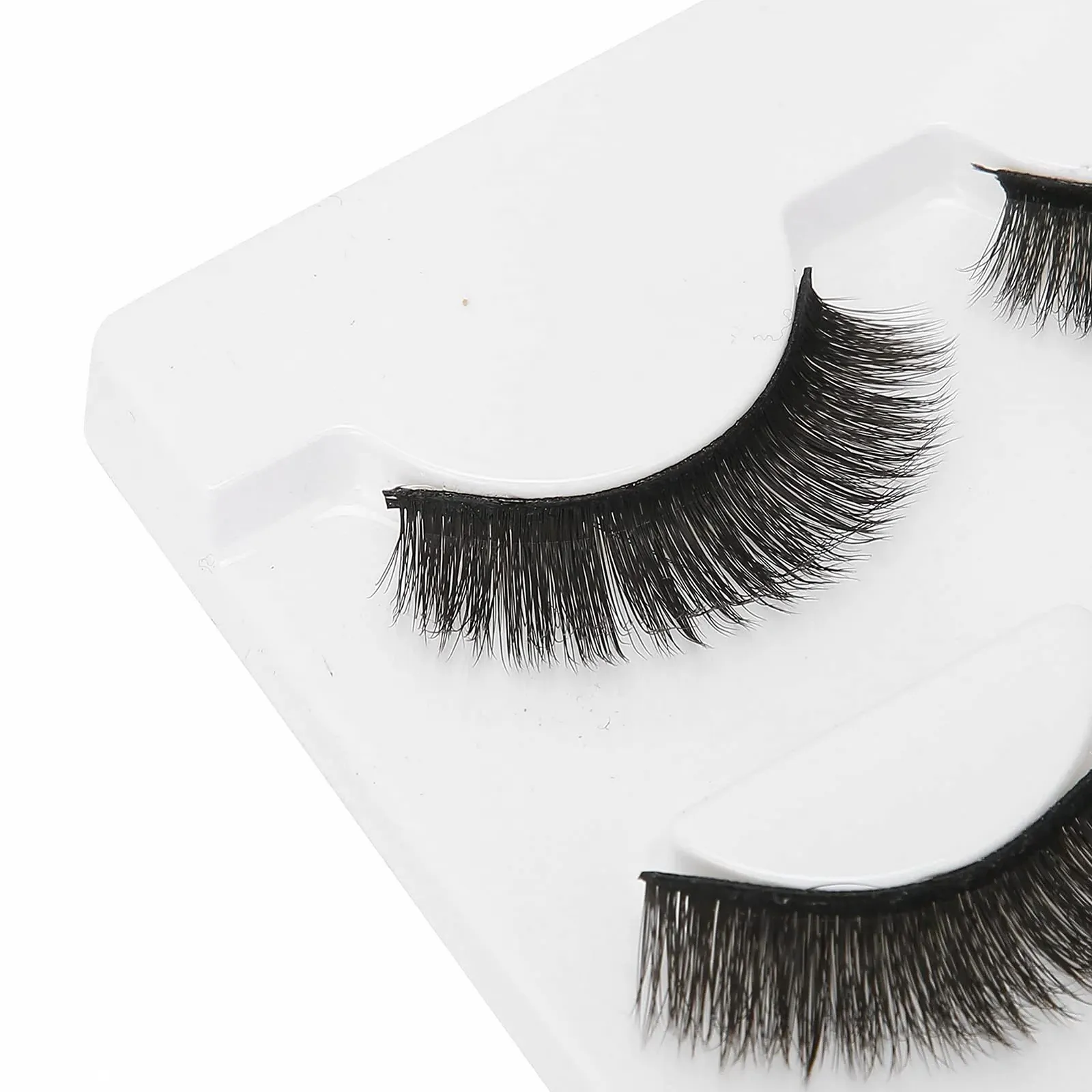 Накладные ресницы Fluffy Длинные Толстые Кудрявые Натуральные для ежедневного макияжа для кошачьего взгляда (E05), фото №3