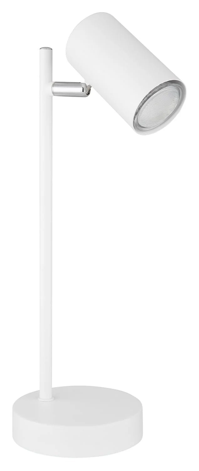 Настольная лампа GLOBO Matt Metal 35 см Белый матовый, фото №2
