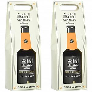 Купить Гель для душа accentra Bath & Body Services в форме пивной бутылки аромат лимона и кедра 360 мл (2 шт) - Фото 1 Гель для душа accentra Bath & Body Services в форме пивной бутылки аромат лимона и кедра 360 мл (2 шт) - Фото 1