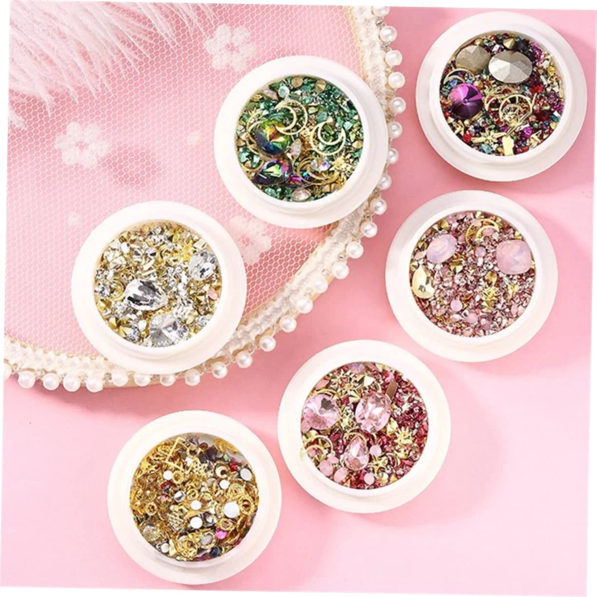 Healvian 18 наборів, металеві прикраси, фото №8 Healvian 18 наборів, металеві прикраси, фото №8