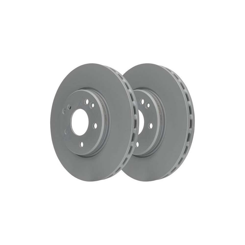 Гальмівний диск ATE 24.0128-0106.1 для CHRYSLER MERCEDES-BENZ, передня вісь, фото №2