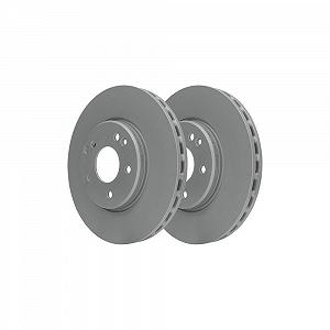 Гальмівний диск ATE 24.0128-0106.1 для CHRYSLER MERCEDES-BENZ, передня вісь synthetic.ua - Фото 1