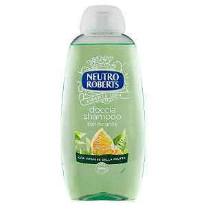 Шампунь-гель для душу Neutro Roberts Doccia Shampoo Tonificante з фруктовими вітамінами 4 x 250 мл synthetic.ua - Фото 1