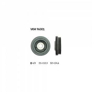 Шків колінчастого вала SKF VKM 96001 для CHEVROLET - Фото 1