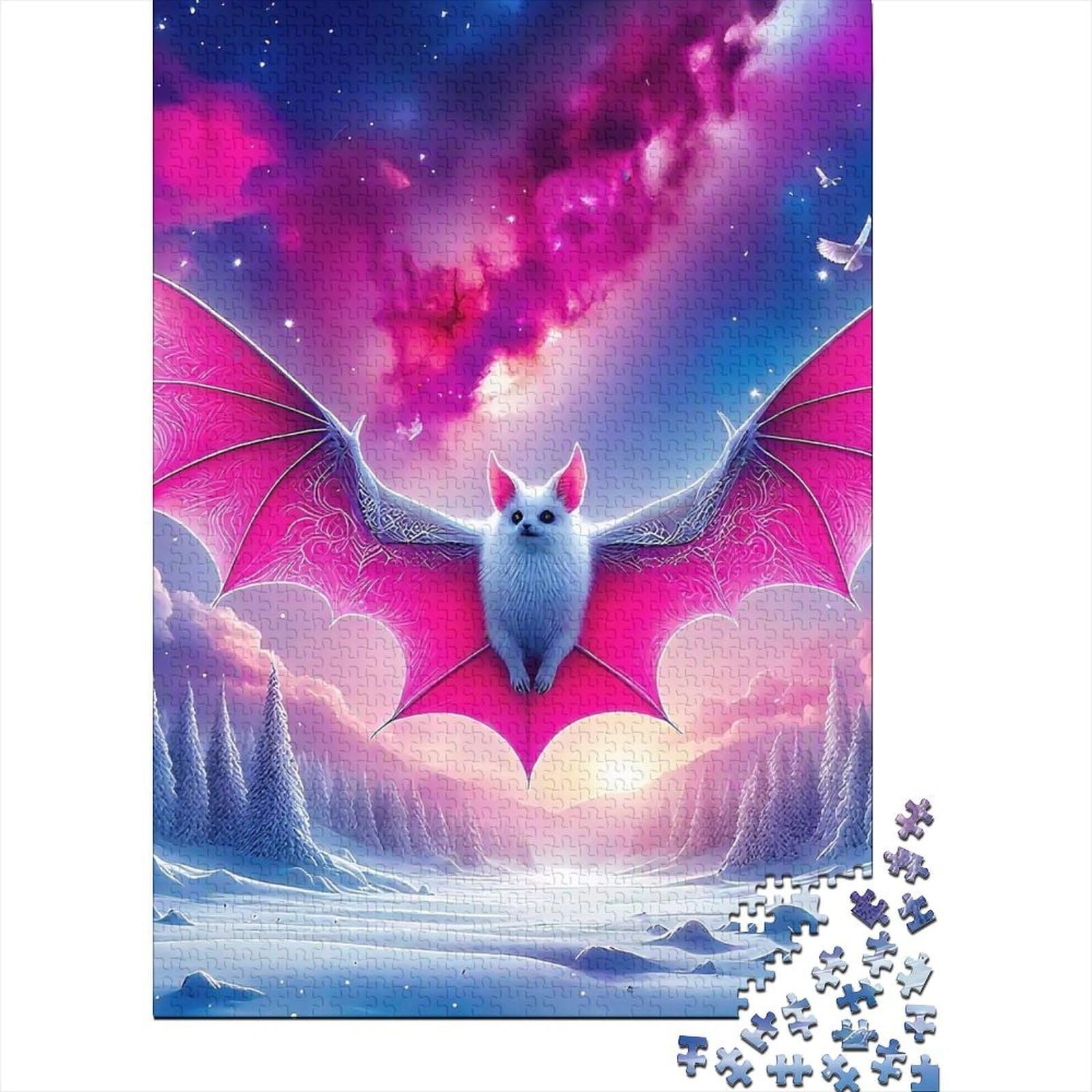 Пазл Летучая мышь 1000 деталей 70 x 50 см, фото №2