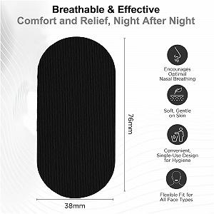 Пластир для рота для сну, 60 шт synthetic.ua - Фото 1