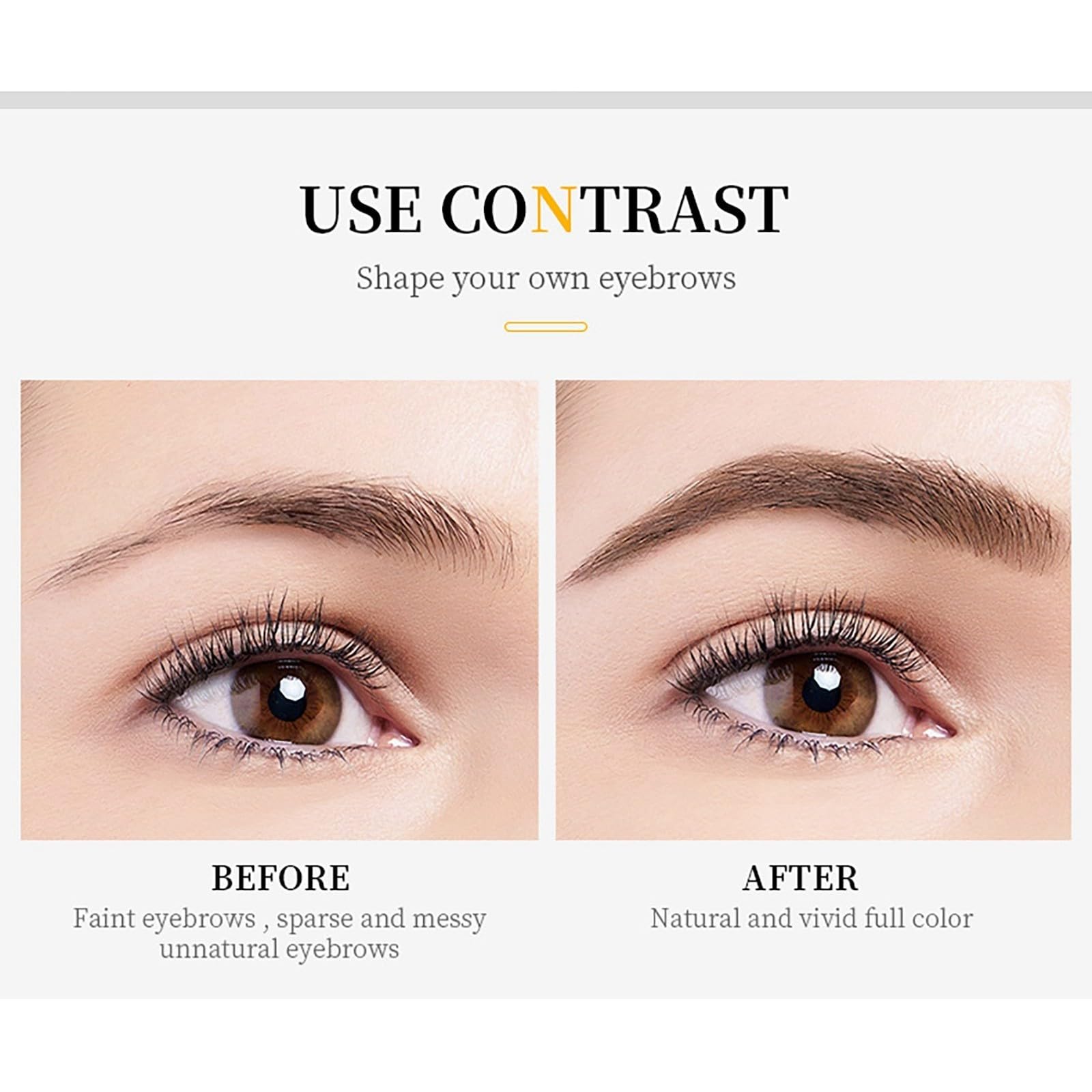 Олівець для брів Anthracite 4 Tips Liquid Eyebrow Microblading Pen Micro 4 Point Long-Lasting Waterproof Natural срібний, фото №4