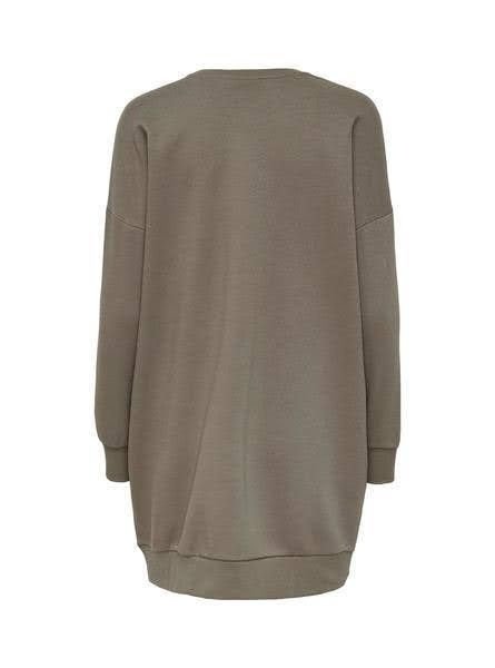 Світшот ONLDORA LIFE KNOW/NOTHING L/S BOX SWT 15246770-Walnut-Print:NOTHING ONLY L, фото №2