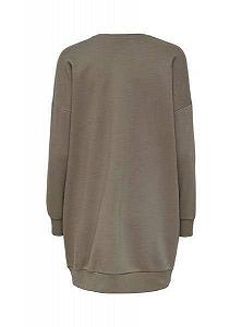 Світшот ONLDORA LIFE KNOW/NOTHING L/S BOX SWT 15246770-Walnut-Print:NOTHING ONLY L synthetic.ua - Фото 1