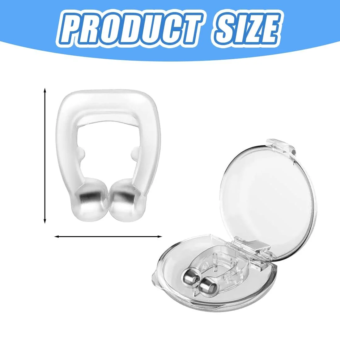 Клипса против храпа (12 шт.) многократная, фото №2