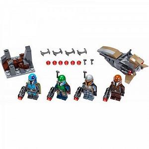 Конструктор LEGO Star Wars Бойовий набір мандалорці 102 деталі 75267 synthetic.ua - Фото 1