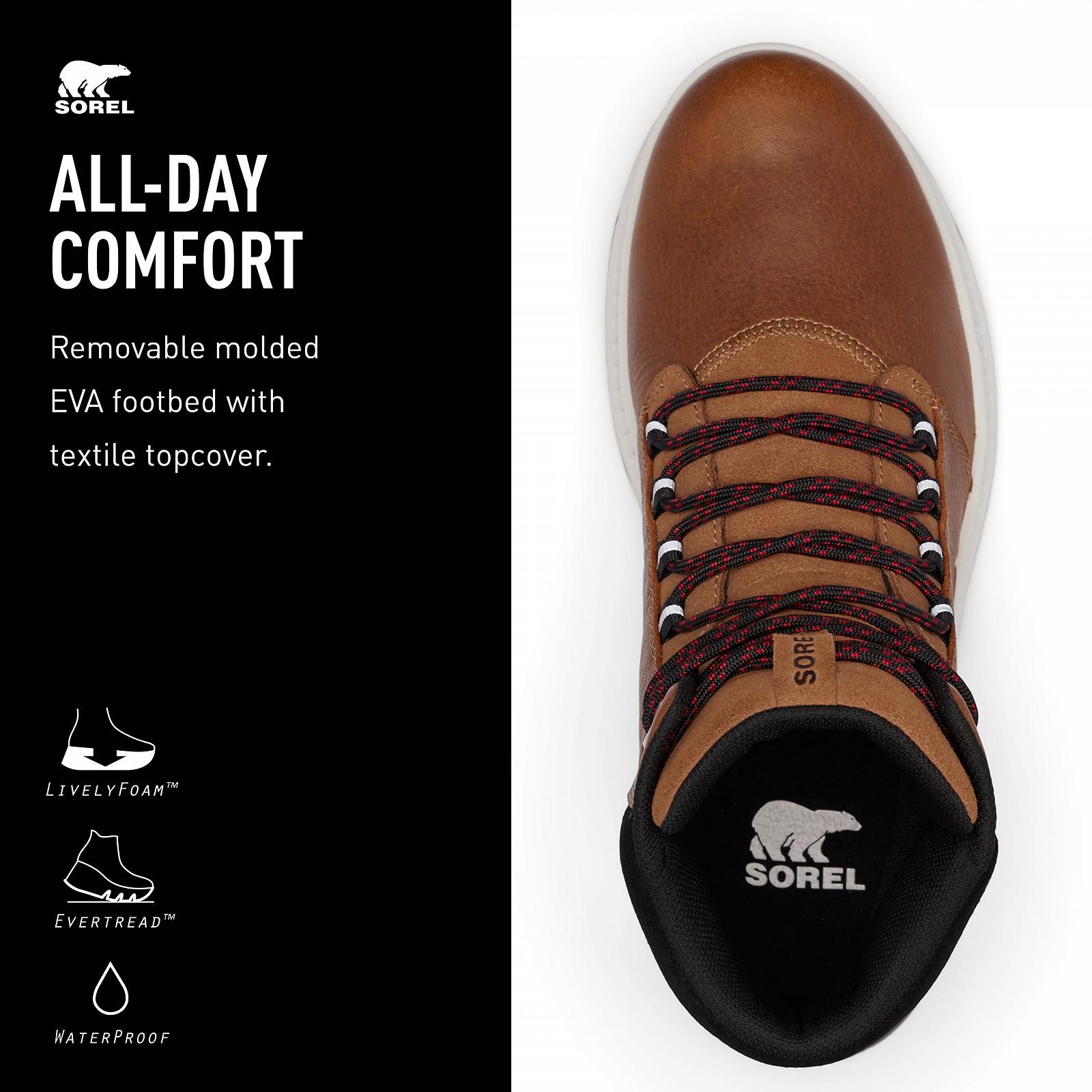 Чоловічі черевики Sorel MAC Hill™ Lite Mid WP, фото №4