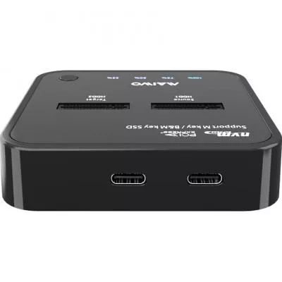 Док-станция Maiwo 2*NVMe M.2 SSD Key M/B M USB 3.1 Gen2 Type-C K3016P, фото №3 Док-станция Maiwo 2*NVMe M.2 SSD Key M/B M USB 3.1 Gen2 Type-C K3016P, фото №3