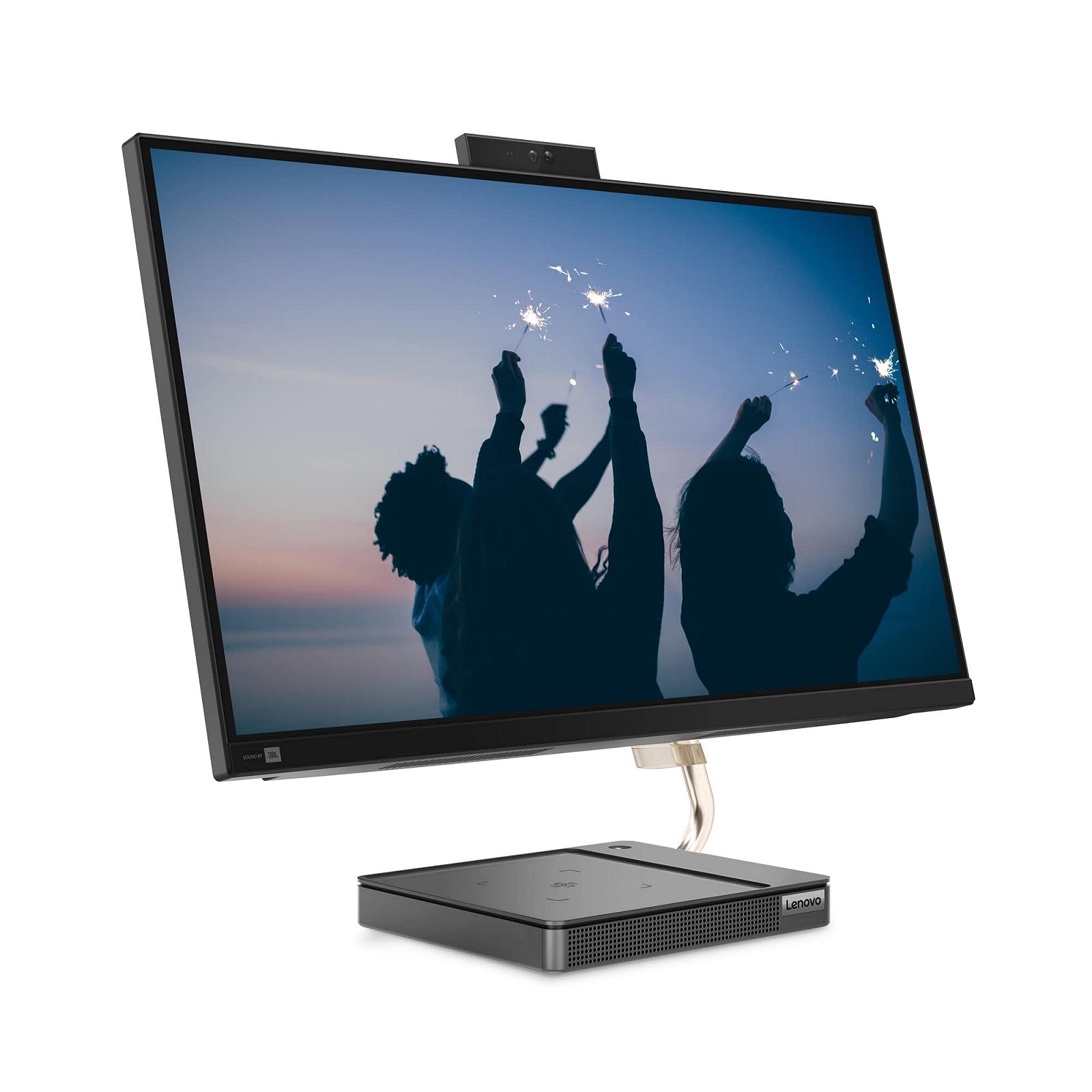 Все-в-одном Lenovo IdeaCentre 5i 27 Inch QHD Intel Core i5-11400T 16GB 512GB SSD NVIDIA GeForce RTX 3050 Win11 Home Серый QWERTZ Клавиатура и мышь, фото №4