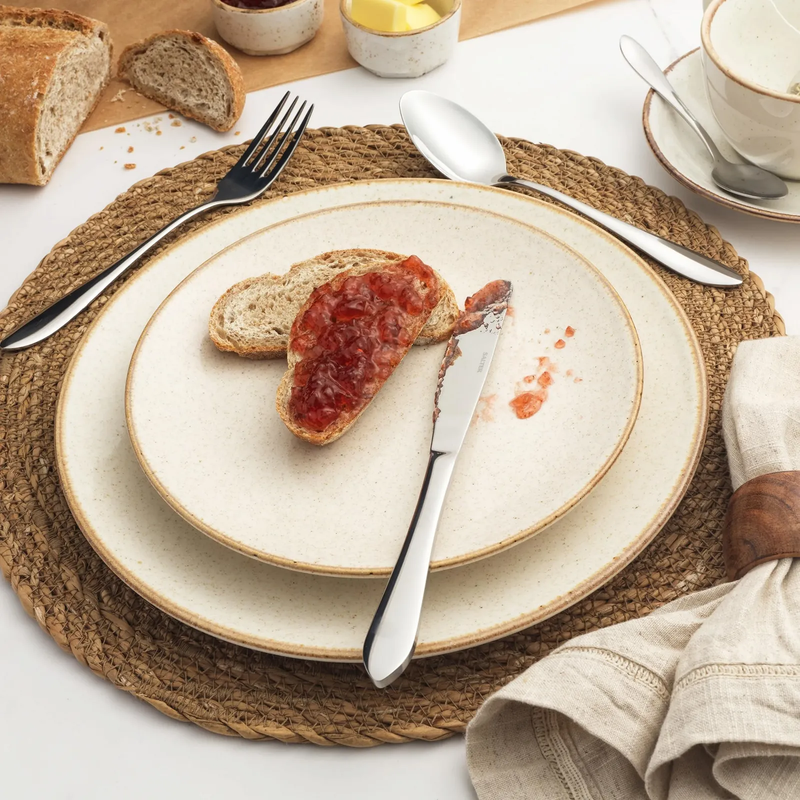 Набір столових приборів Salter Harrogate 16 предметів з нержавіючої сталі 18/10 для 4 персон, фото №9