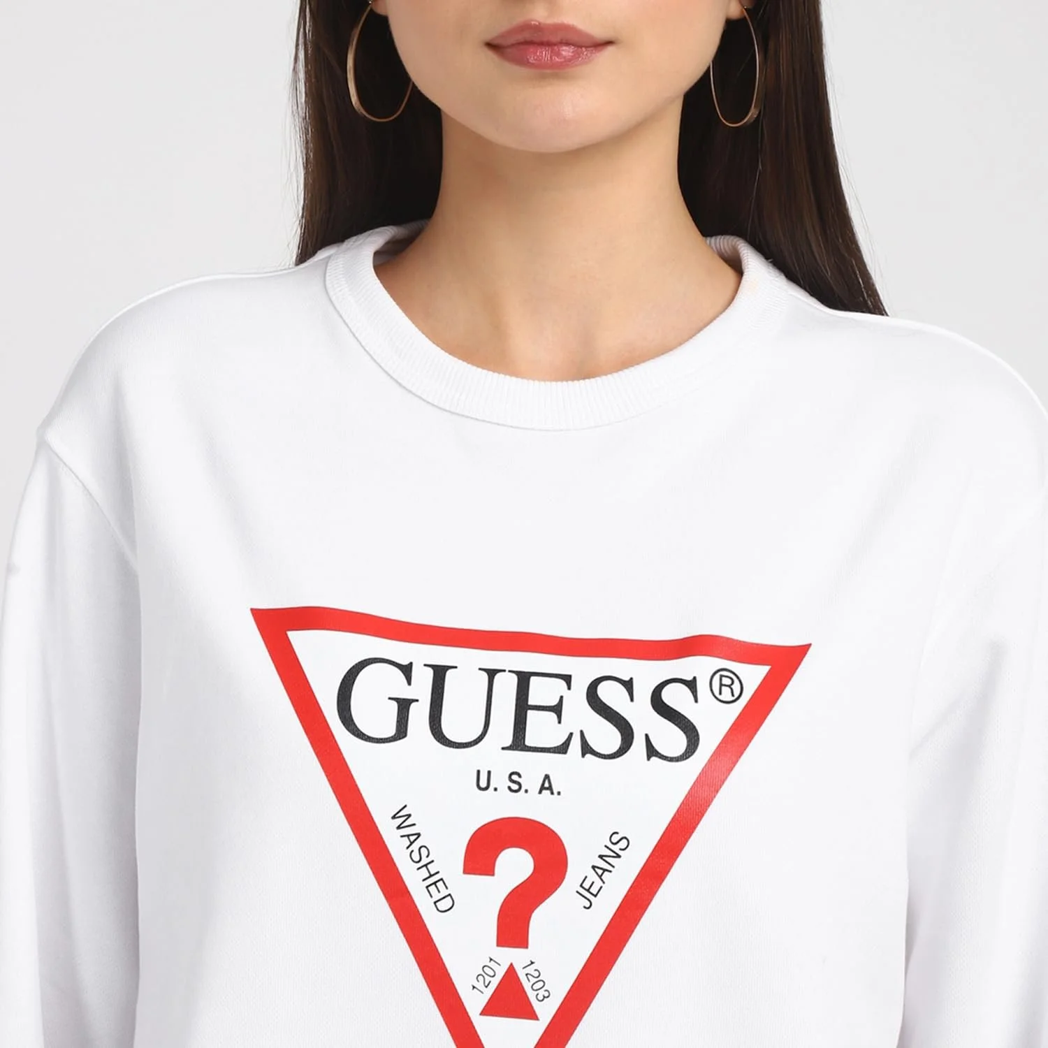 Жіночий Світшот GUESS Cn Original Fleece, фото №6