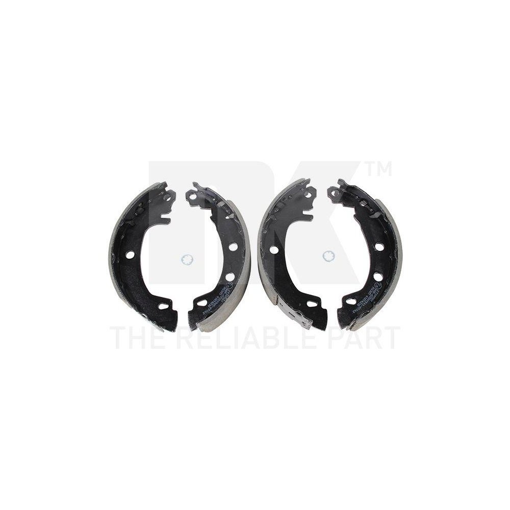 Комплект гальмівних колодок NK 2739581 для RENAULT, задня вісь, фото №1 Комплект гальмівних колодок NK 2739581 для RENAULT, задня вісь, фото №1