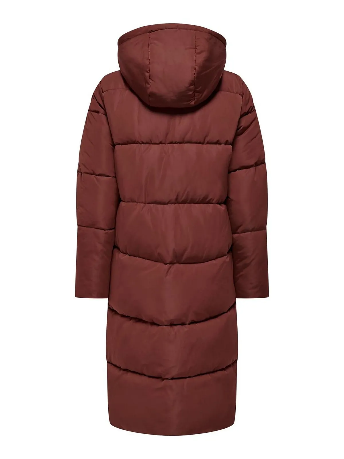 Женское стеганое пальто ONLY Onlabbie Puffer Coat OTW, Fired Brick, фото №2