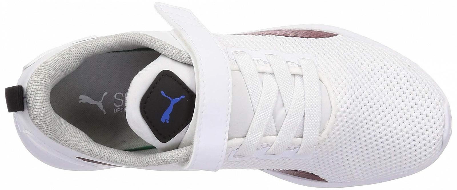 Кроссовки PUMA Flyer Runner Jr Черный, Белый, фото №5