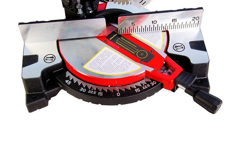 Верстат торцювальний для дерева MPT PROFI 2200 Вт 255х25.4 мм 4500 об/хв платформа 0-45° MMS2503, фото №8