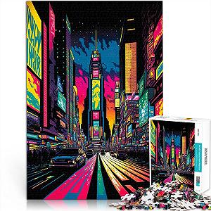 Пазл Електричний нічний пейзаж 1000 деталей 38 x 52 см - Фото 1