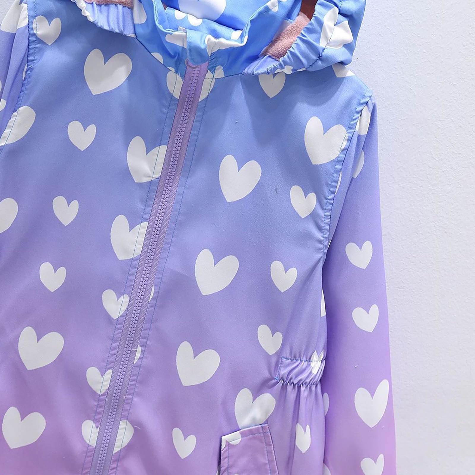 Детская куртка для девочки Осень-Зима Хлопковая куртка с карманами Куртка с капюшоном Милый воротник-стойка Пальто Ветрозащитный топ Модный принт Длинная куртка, фото №4 Детская куртка для девочки Осень-Зима Хлопковая куртка с карманами Куртка с капюшоном Милый воротник-стойка Пальто Ветрозащитный топ Модный принт Длинная куртка, фото №4