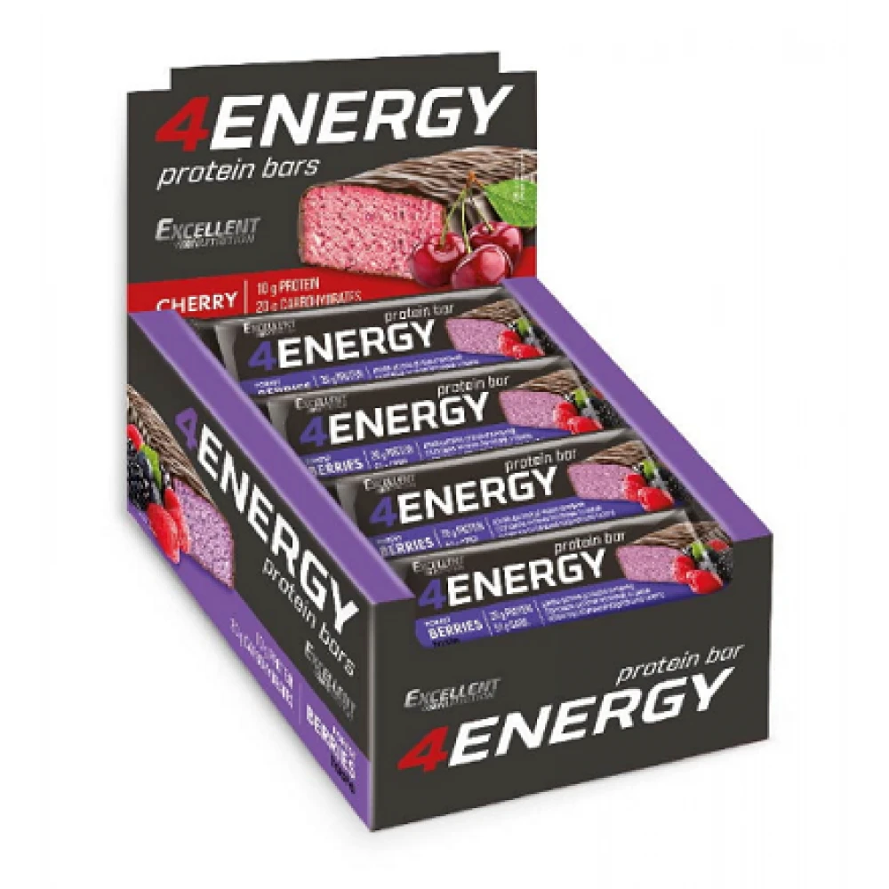 4 ENERGY 24x40g Berry, фото №1