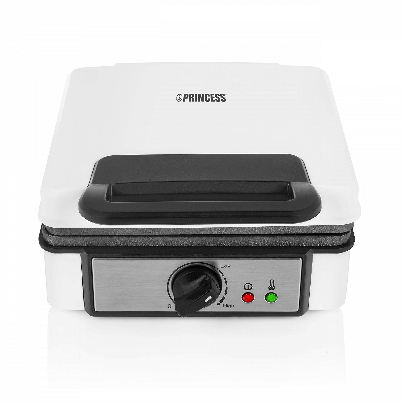 Вафельниця Princess Belgian Waffle Shape 132397 1200 Вт, довжина кабелю 0,7 метра, форма 19,8 x 19,8 см, антипригарне покриття, фото №3