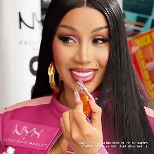 Блеск для губ NYX Professional Makeup Duck Plump Lip Lacquer Pure Plum-P synthetic.ua - Фото 1