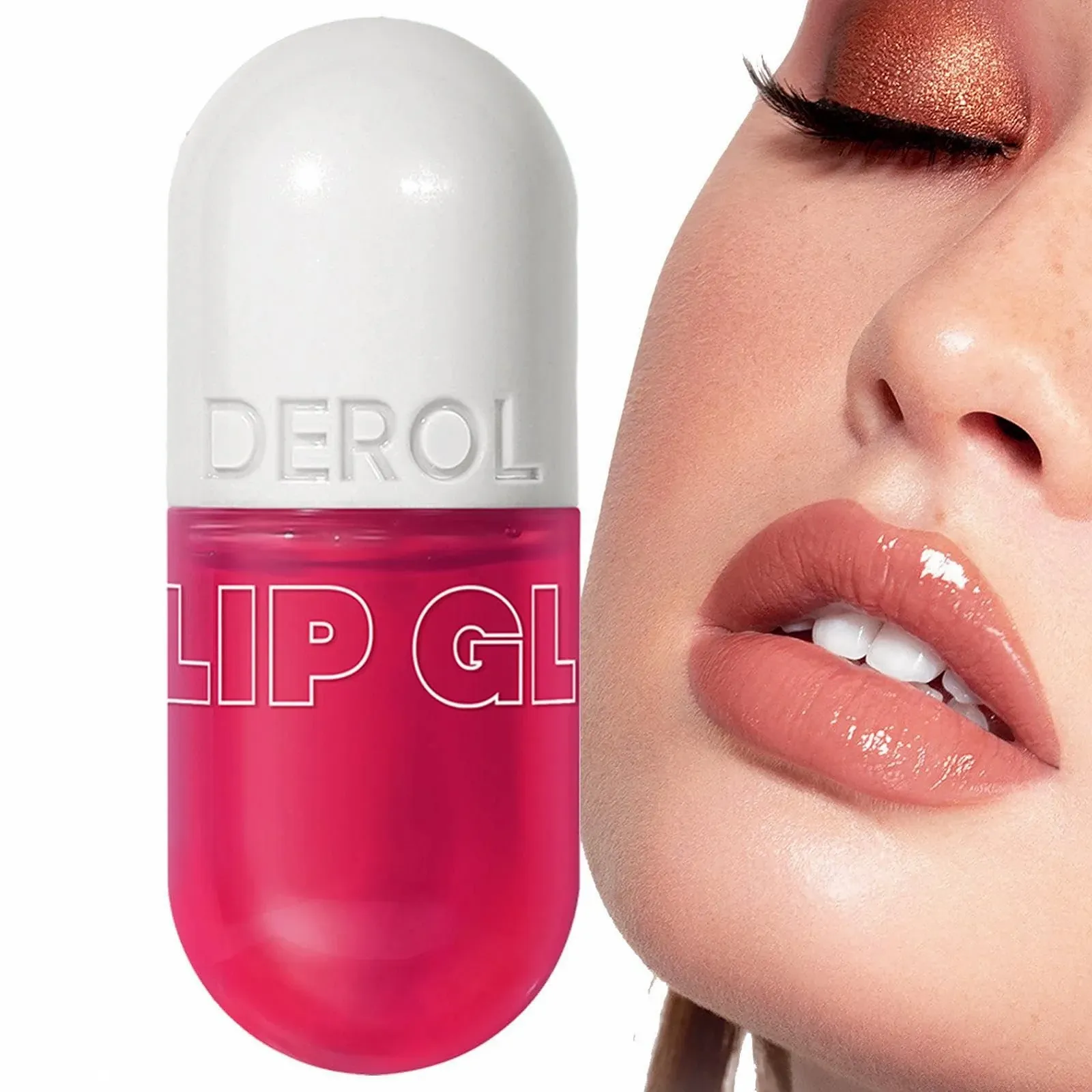 Олія для губ зволожуюча Golw, зволожуючий гель для губ, великий пензлик, довготривала, фото №8