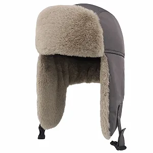 Детская шапка-ушанка ZMNKH, ветрозащитная - Фото 1
