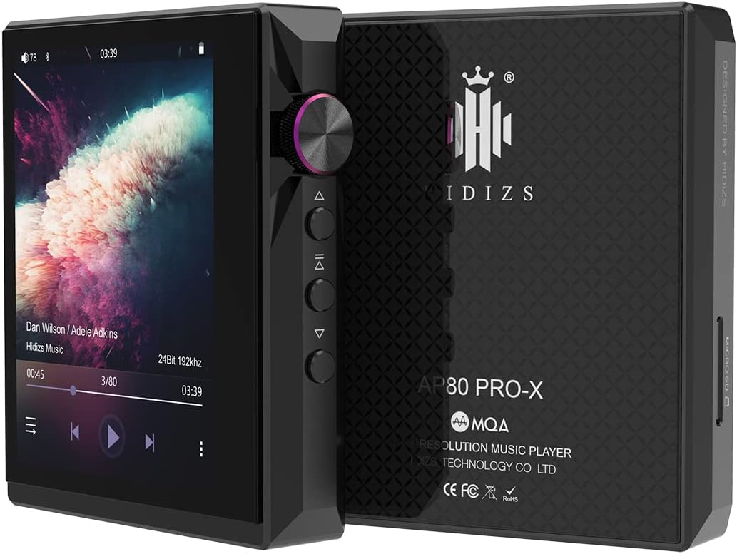 MP3-плеєр Hidizs AP80 Pro-X 32GB Чорний, фото №1