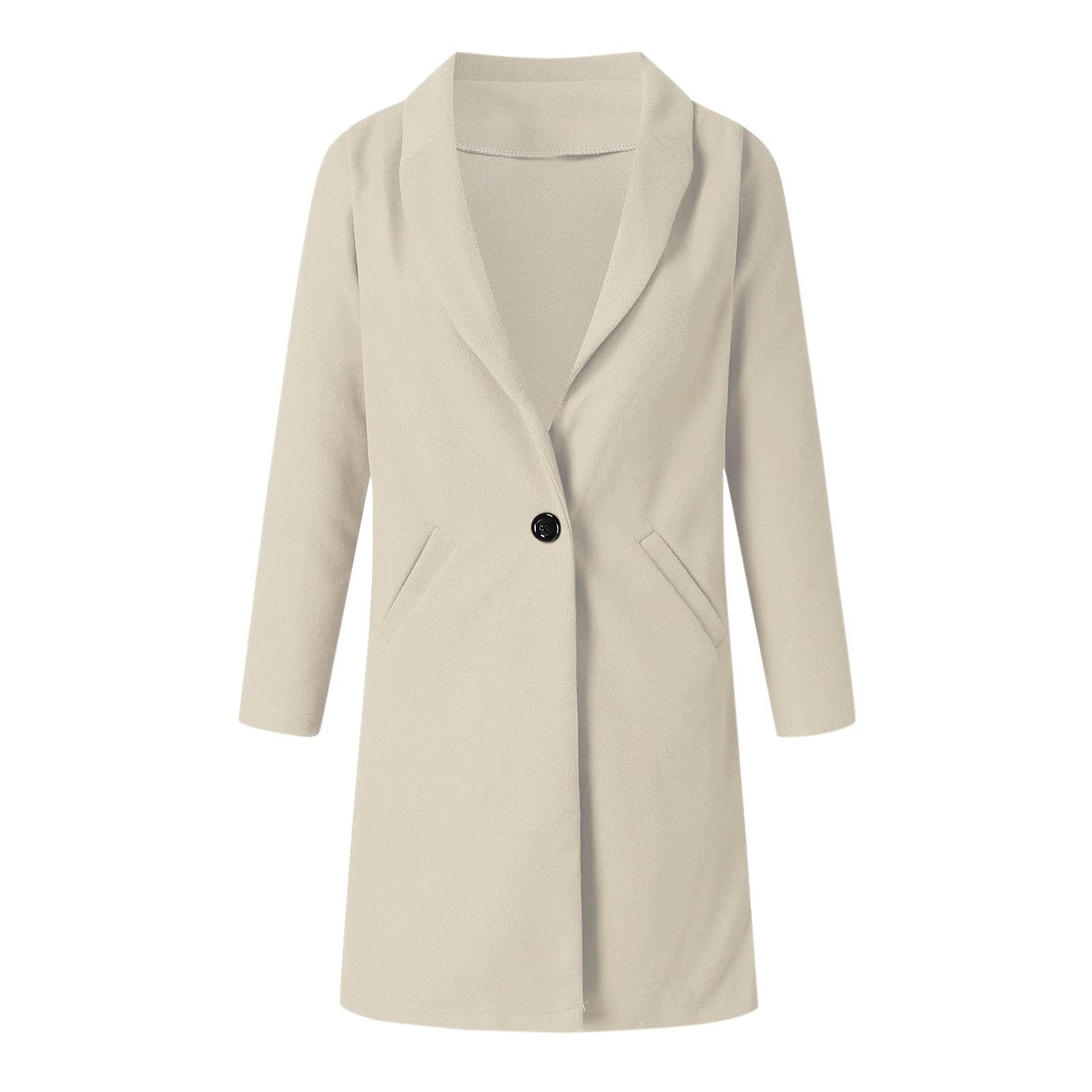 Жіноче пальто Елегантне довге вовняне, фото №5