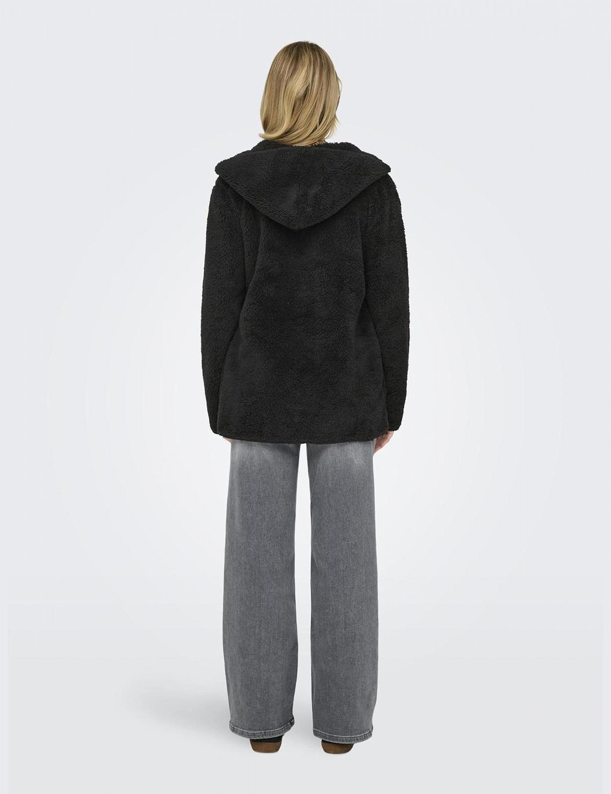 Пальто Sherpa з капюшоном ONLY Damen Onlcontact Hood Cc OTW, фото №4