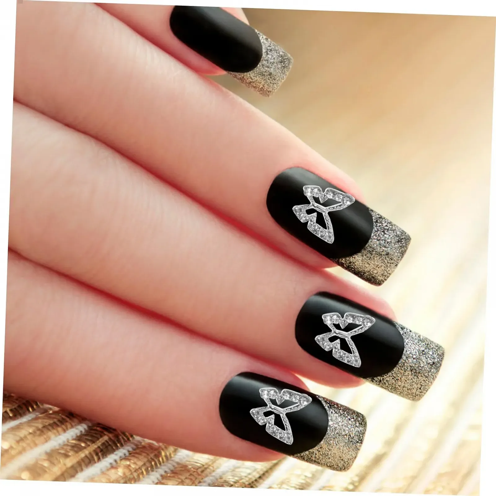 Підвіски для нігтів Метелики 3D MERRYHAPY, фото №3