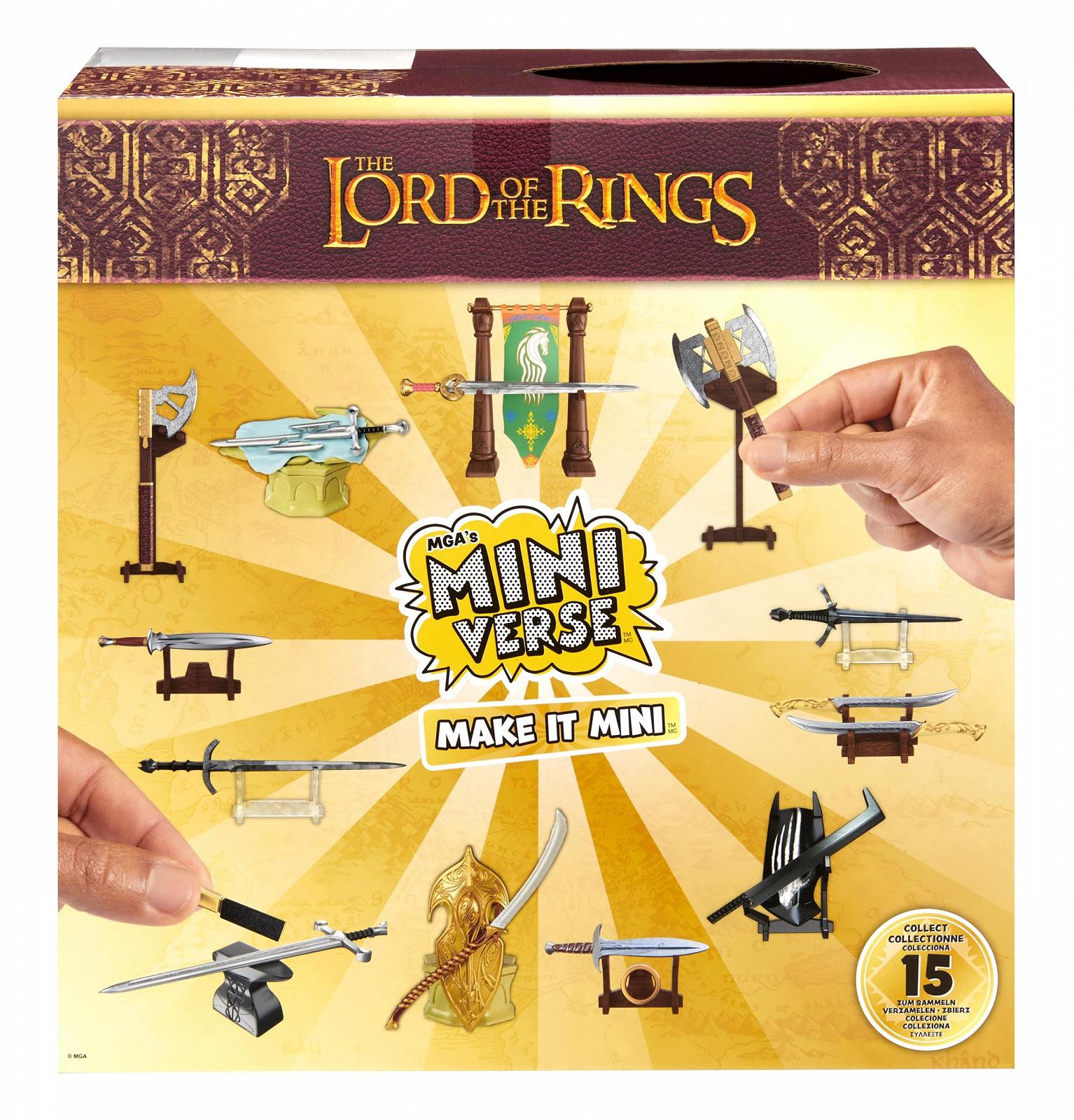 Мини-фигурки MGA's Miniverse Make It Mini - The Lord of the Rings, Resin Craft Set, фото №6