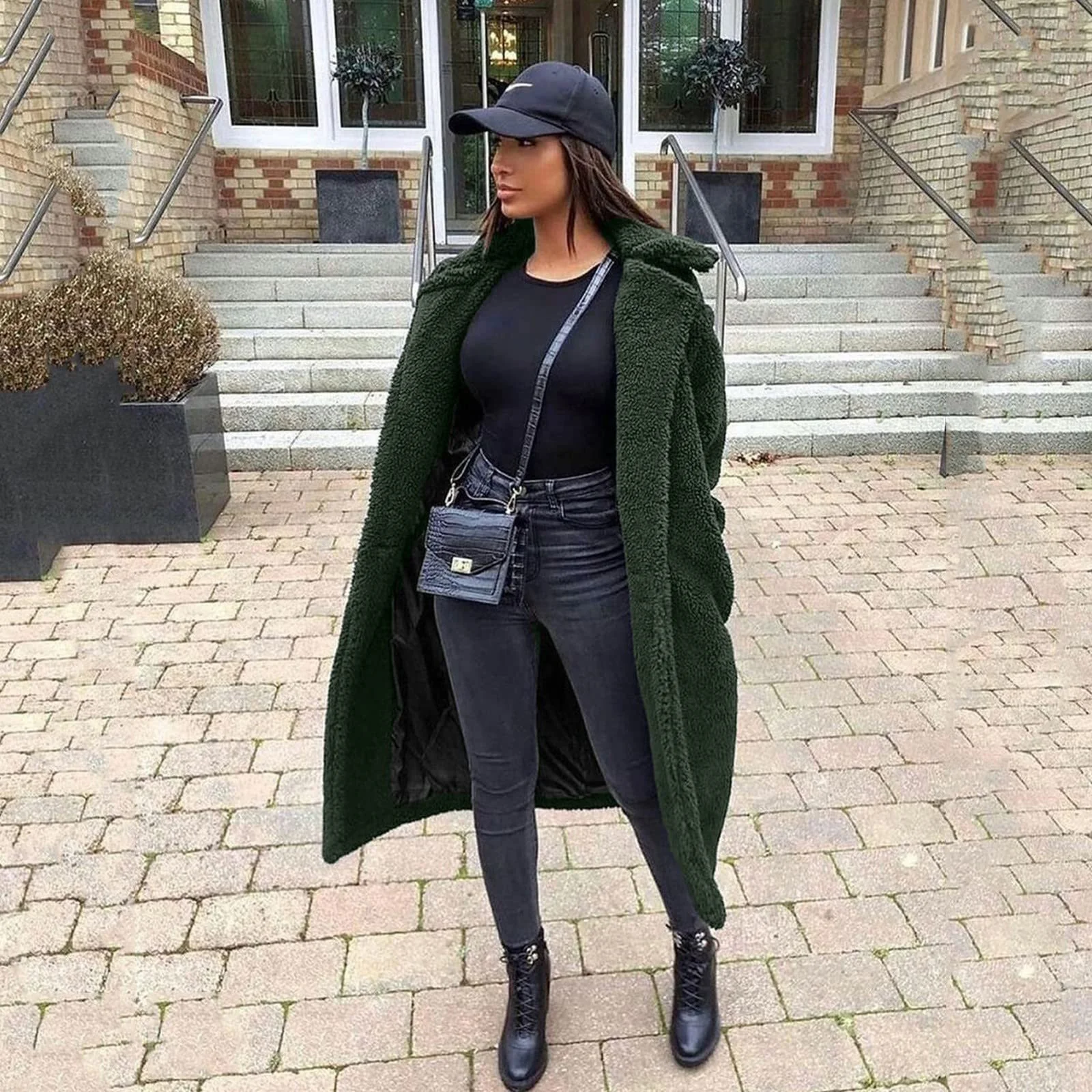 Куртка Parka Довга Пухнаста, фото №4 Куртка Parka Довга Пухнаста, фото №4