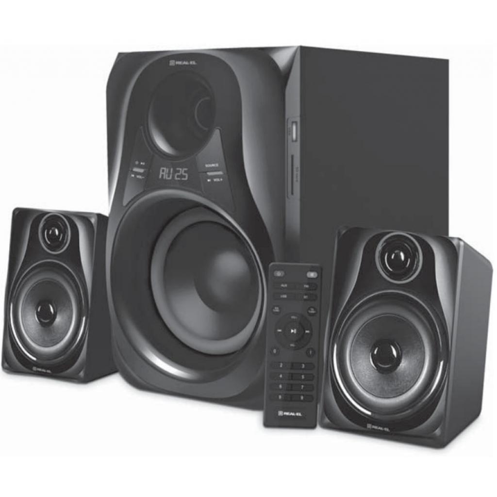 Акустическая система Real-EL M-380 black, фото №1