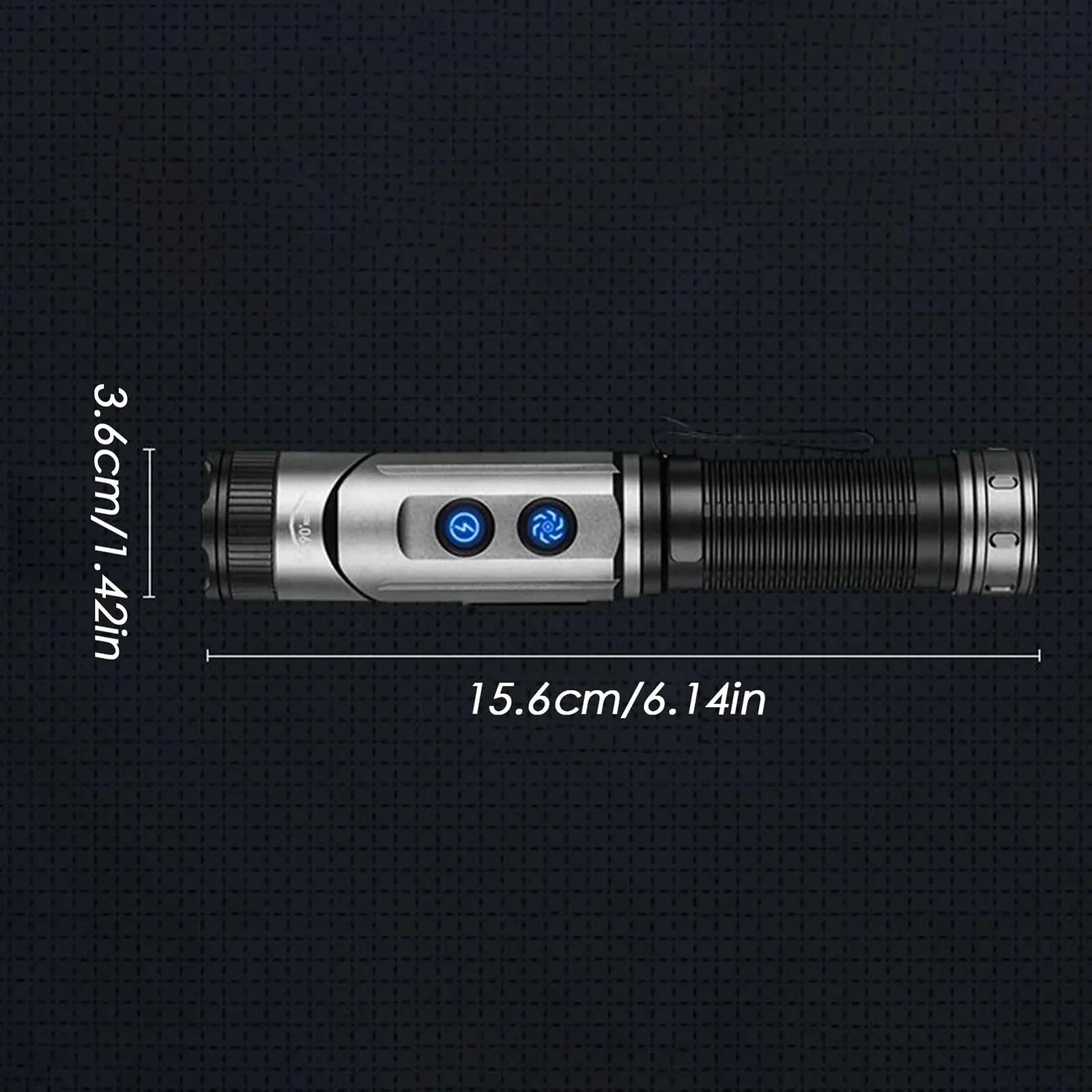 Магнітний ліхтар - Акумуляторний, фото №7 Магнітний ліхтар - Акумуляторний, фото №7