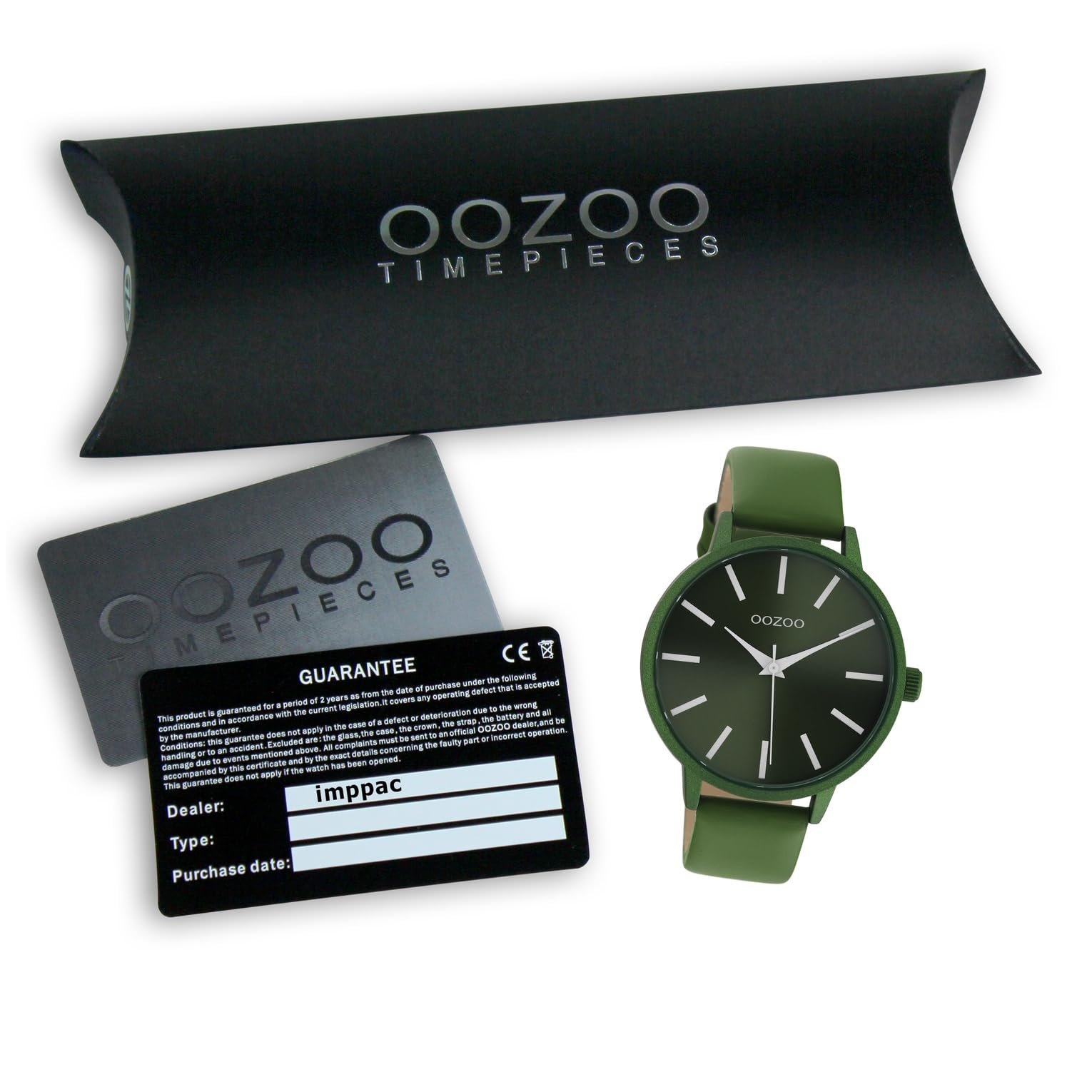 Жіночий годинник Oozoo Color Line 42 мм, з шкіряним ремінцем, різні варіації кольорів, фото №4 Жіночий годинник Oozoo Color Line 42 мм, з шкіряним ремінцем, різні варіації кольорів, фото №4