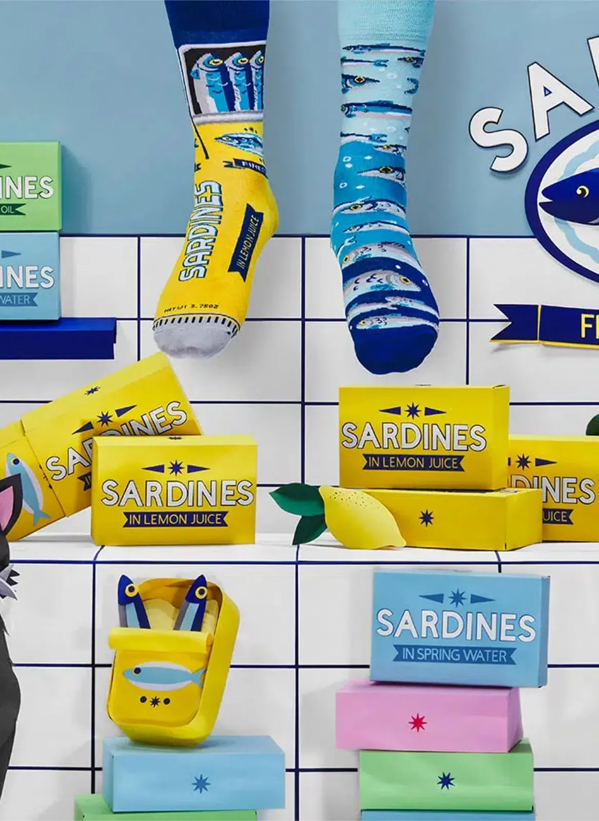 Шкарпетки Many Mornings THE SARDINES THE SARDINES, фото №3 Шкарпетки Many Mornings THE SARDINES THE SARDINES, фото №3