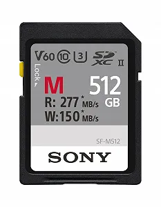 Купить Карта памяти Sony SF-M512 512ГБ SDXC UHS-II V60 Class 10 277МБ/с IP57 - Фото 1 Карта памяти Sony SF-M512 512ГБ SDXC UHS-II V60 Class 10 277МБ/с IP57 - Фото 1