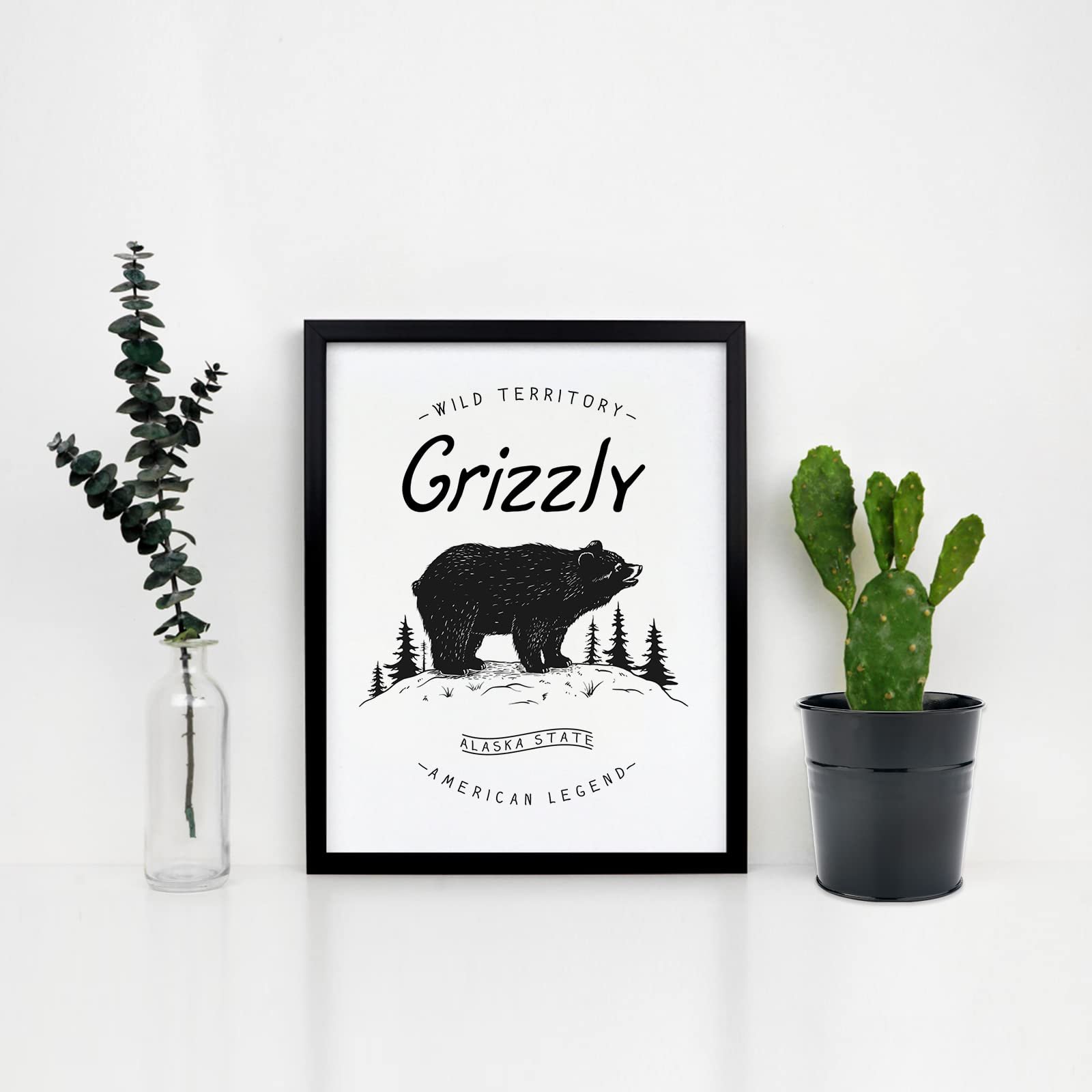 Підвісні квіткові горщики KINGLAKE 10 штук 16 см Чорні Металеві зі знімним гачком 16 x 11 x 15 см, фото №7