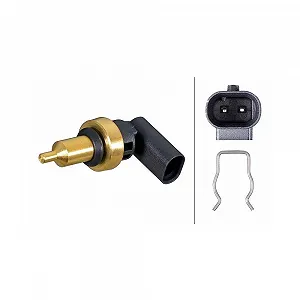 Датчик температури охолоджувальної рідини HELLA 6PT 358 385-571 для OPEL VAUXHALL BUICK - Фото 1