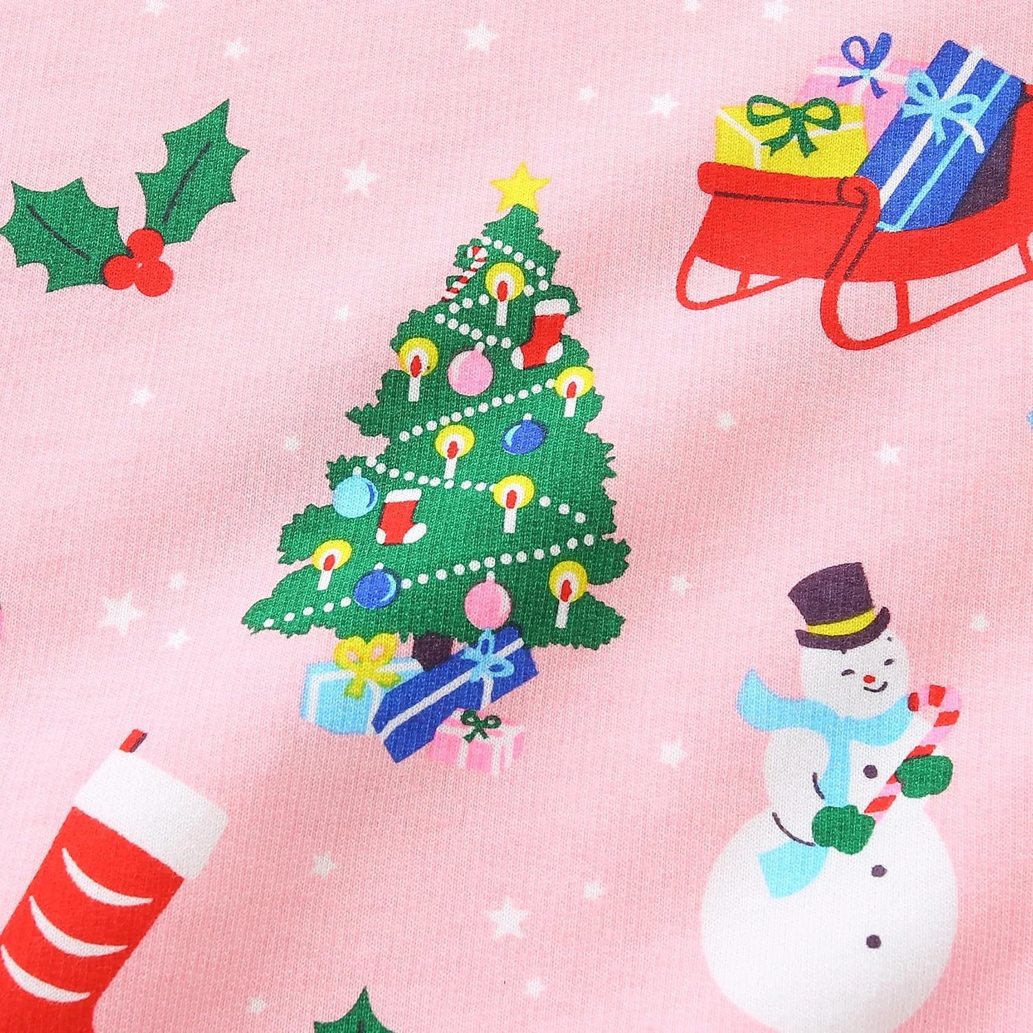 Рождественский джемпер для девочек Детская рождественская одежда Толстовки с оленями Хлопковая теплая рождественская рубашка с длинными рукавами 1-7 лет, фото №3