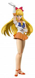 Фігурка Bandai S.H. Figuarts Sailor Moon Sailor Venus Animation Colour Edition Artemis 14 см - Фото 1
